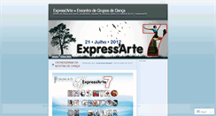 Desktop Screenshot of expressarteegd.wordpress.com