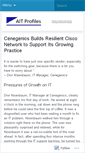 Mobile Screenshot of aitprofiles.wordpress.com
