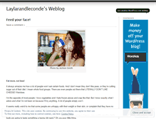 Tablet Screenshot of laylarandleconde.wordpress.com