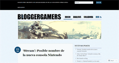 Desktop Screenshot of bloggergamers.wordpress.com