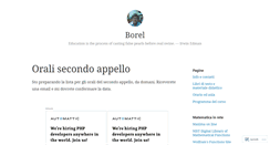Desktop Screenshot of berretti.wordpress.com
