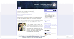 Desktop Screenshot of innerlight5.wordpress.com