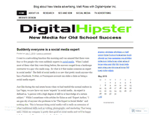 Tablet Screenshot of digitalhipster.wordpress.com