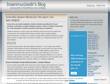 Tablet Screenshot of insanmucizedir.wordpress.com