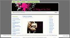 Desktop Screenshot of elblogdelatoti.wordpress.com