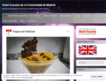 Tablet Screenshot of hotelescuela09.wordpress.com