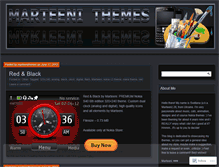Tablet Screenshot of marteenithemes.wordpress.com