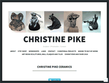 Tablet Screenshot of christinepike.wordpress.com