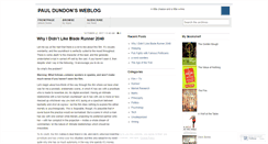 Desktop Screenshot of pauldundon.wordpress.com