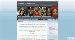 Desktop Screenshot of borneo.permatawisata.wordpress.com