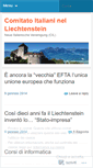 Mobile Screenshot of italiacil.wordpress.com