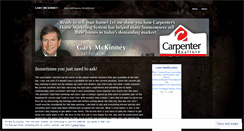 Desktop Screenshot of garymck2.wordpress.com