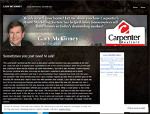 Tablet Screenshot of garymck2.wordpress.com