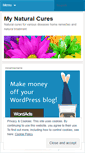 Mobile Screenshot of mynaturalcures.wordpress.com