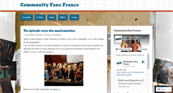 Desktop Screenshot of communityfrance.wordpress.com