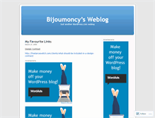Tablet Screenshot of bijoumoncy.wordpress.com