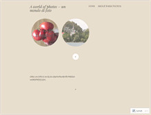 Tablet Screenshot of alifeinaphoto.wordpress.com