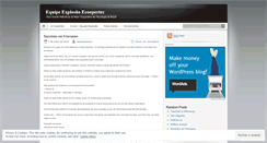 Desktop Screenshot of equipeexploso.wordpress.com