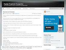 Tablet Screenshot of equipeexploso.wordpress.com