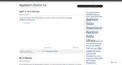 Desktop Screenshot of d16appleton.wordpress.com