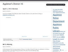 Tablet Screenshot of d16appleton.wordpress.com