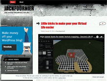 Tablet Screenshot of jackfournier.wordpress.com