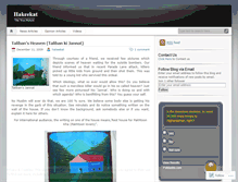 Tablet Screenshot of hakeekat.wordpress.com
