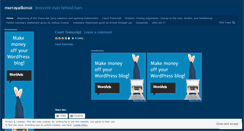 Desktop Screenshot of murrayadkinsiii.wordpress.com