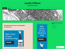 Tablet Screenshot of conalcorcon.wordpress.com