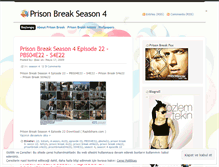 Tablet Screenshot of prisonbreakseason4.wordpress.com