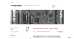 Desktop Screenshot of caripropertyjual.wordpress.com