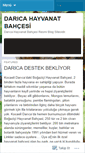 Mobile Screenshot of daricahayvanatbahcesi.wordpress.com
