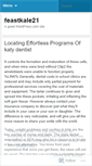 Mobile Screenshot of feastkale21.wordpress.com