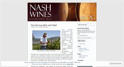 Desktop Screenshot of nashwinesblog.wordpress.com