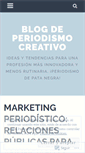 Mobile Screenshot of blogdeperiodismocreativo.wordpress.com