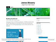 Tablet Screenshot of jmowery.wordpress.com