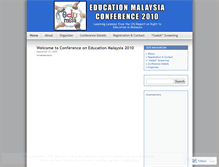 Tablet Screenshot of educationmalaysia2010.wordpress.com