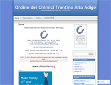 Tablet Screenshot of chimicitrentinoaltoadige.wordpress.com