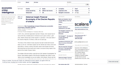 Desktop Screenshot of economiccrimeintelligence.wordpress.com