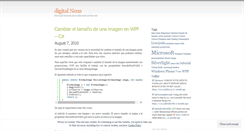 Desktop Screenshot of digitalnous.wordpress.com