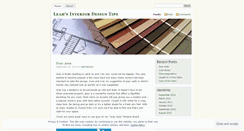 Desktop Screenshot of leahinteriors.wordpress.com