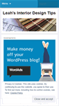 Mobile Screenshot of leahinteriors.wordpress.com
