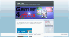 Desktop Screenshot of gamer4hire.wordpress.com
