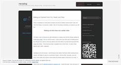 Desktop Screenshot of nevadog.wordpress.com