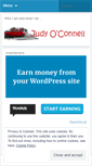 Mobile Screenshot of judyoconnell.wordpress.com