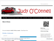 Tablet Screenshot of judyoconnell.wordpress.com