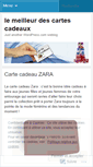 Mobile Screenshot of lemeilleurdescartescadeaux.wordpress.com