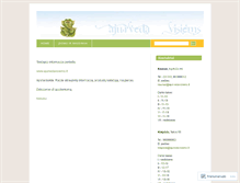 Tablet Screenshot of ajurvedavisiems.wordpress.com