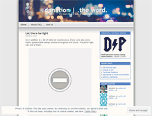 Tablet Screenshot of dpnation.wordpress.com