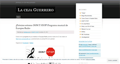 Desktop Screenshot of lacejaguerrero.wordpress.com